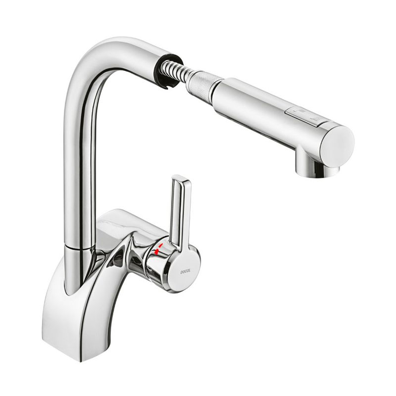 Misturador Monocomando para Cozinha Mesa Docol Mássima Cromado