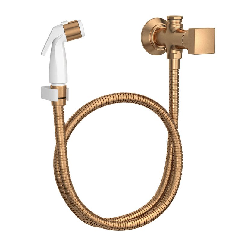 Ducha Higiênica Cubo Gold Matte 1984.GL86.ACT.MT - Deca - Padovani