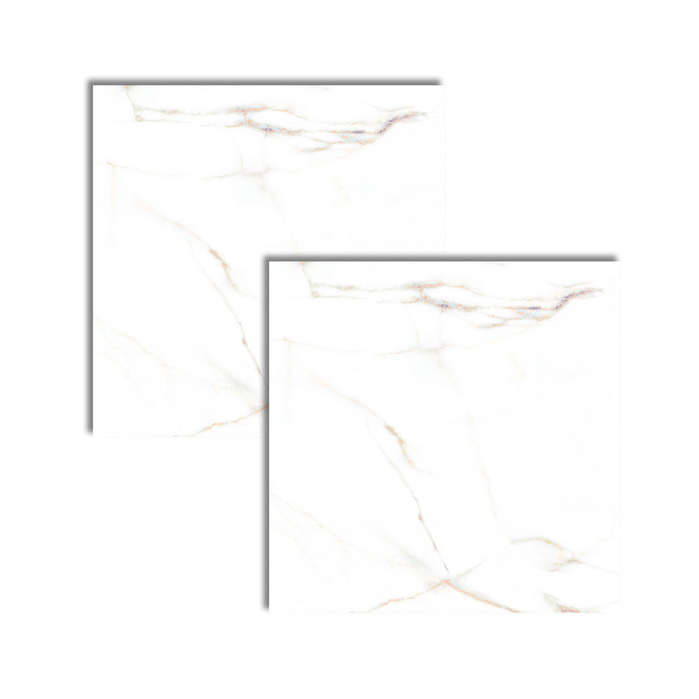 Porcelanato Calacata Gold Polido PTR71084 71x71cm - Viarosa
