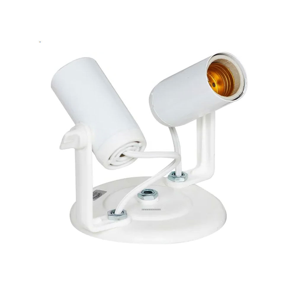 Spot Tubinho Duplo Branco - SP1688/2 - Kin Light - Padovani