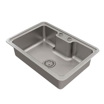 Cuba Sobrepor/Embutir Massima Inox Escovado - Docol