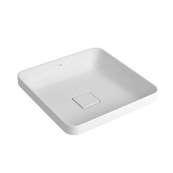 Cuba para Lavatorio de Sobrepor Quadrada Branco - L.21040.17 - Deca
