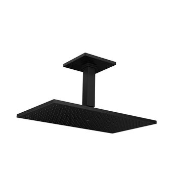 Chuveiro com Tubo para Teto Unic 40cm Black Matte - 1969.BL.TET.040.MT - Deca