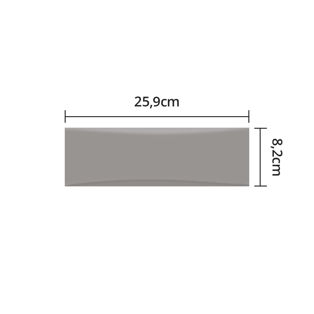 Porcelanato Bella Vita Gr Lux 59341 08x25 - Portinari - Padovani
