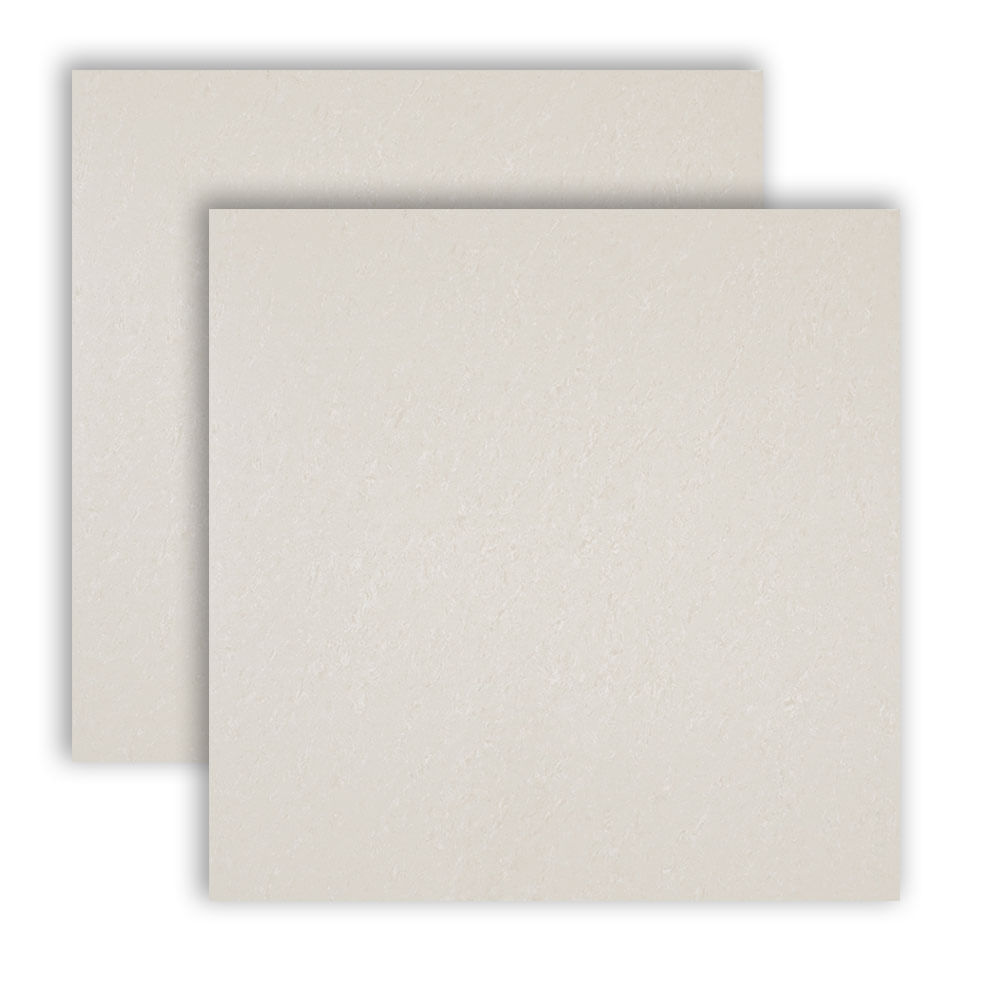 Porcelanato Portinari 87,7x87,7cm Monte Bianco Polido Retificado Classe A PEI 6