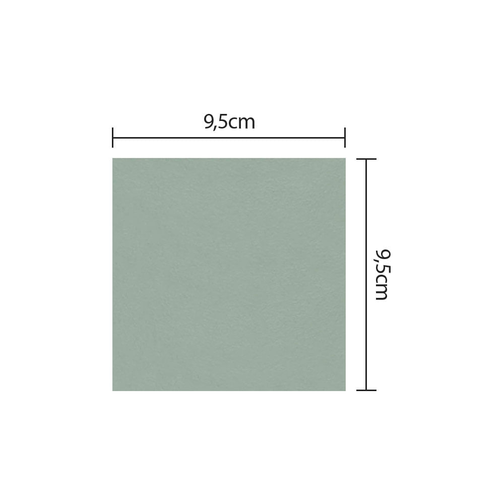 Revestimento Surface Mint Mate 9,5x9,5cm - 203186E - Portobello