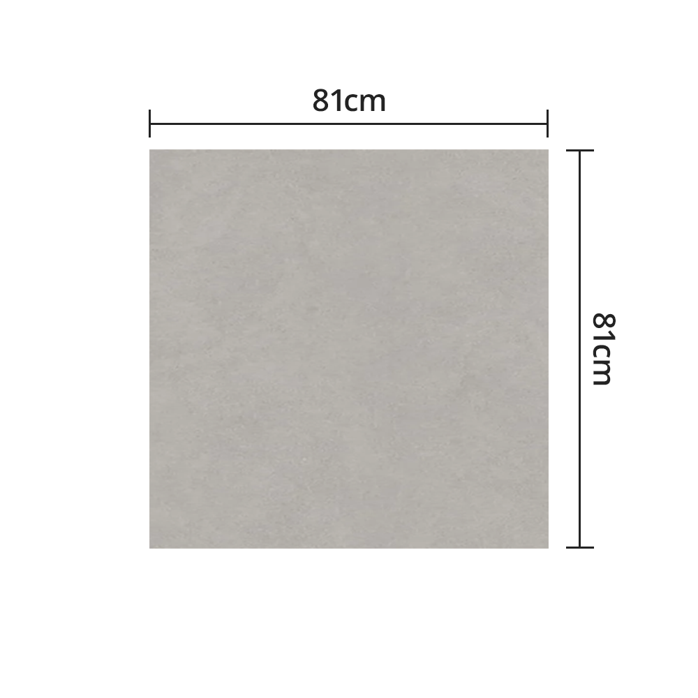Piso Cleantec Silver Mate 81x81cm - Formigres - Padovani