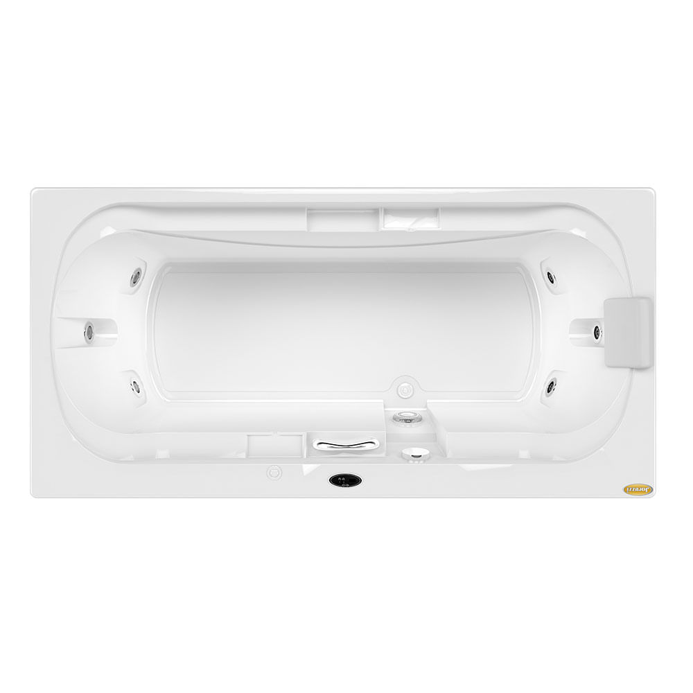 Banheira de Hidromassagem SPAZIA 75 Acrílica 6 Jatos 180x75x45,5cm