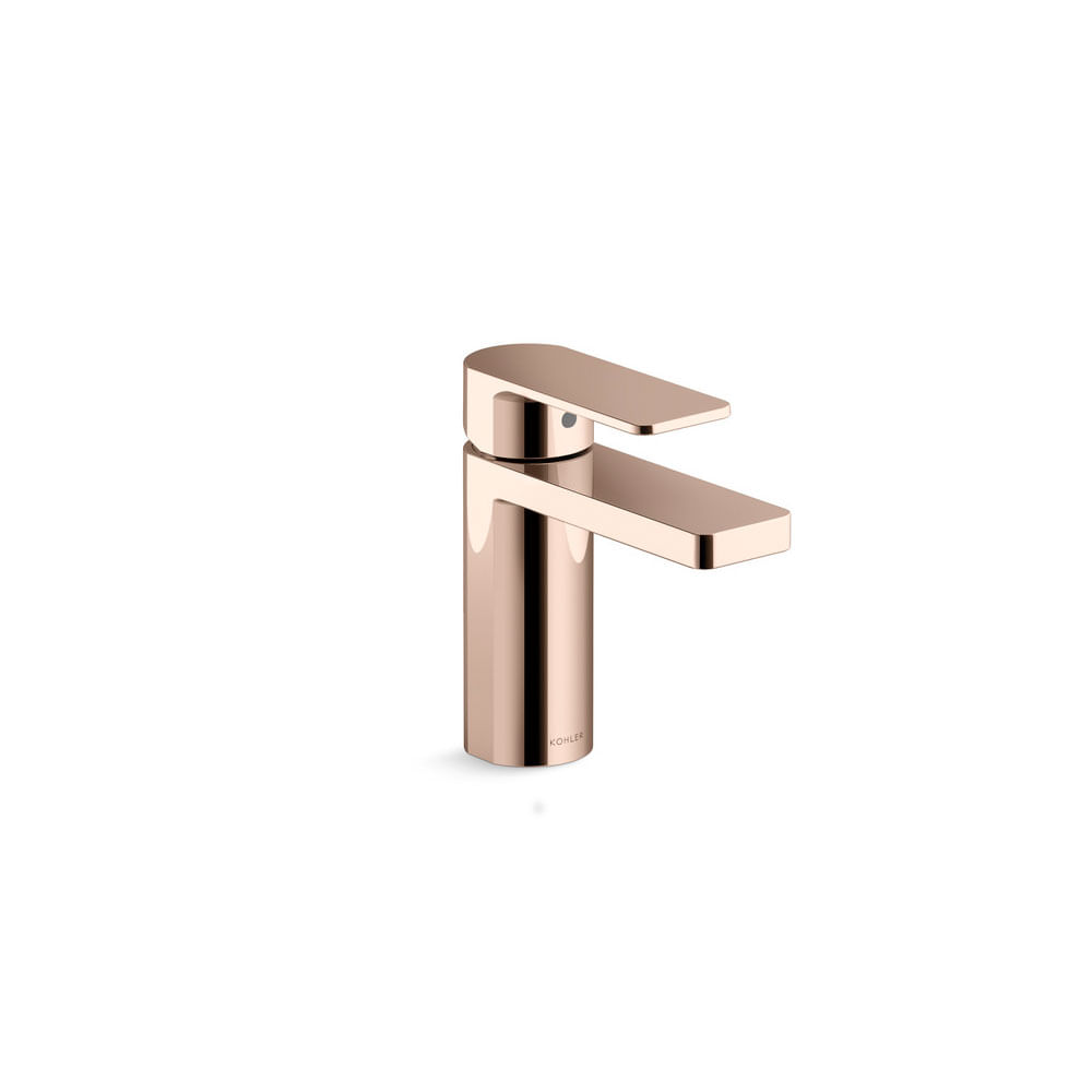 Misturador Monocomando Bica Baixa Parallel Rose Gold Kohler